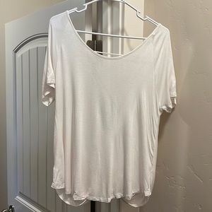 Womens Open Back Lush Top